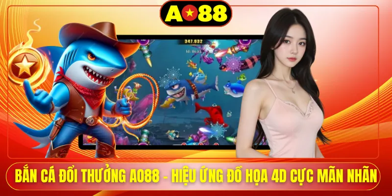 Bắn Cá Đổi Thưởng AO88 - Hiệu Ứng Đồ Họa 4D Cực Mãn Nhãn