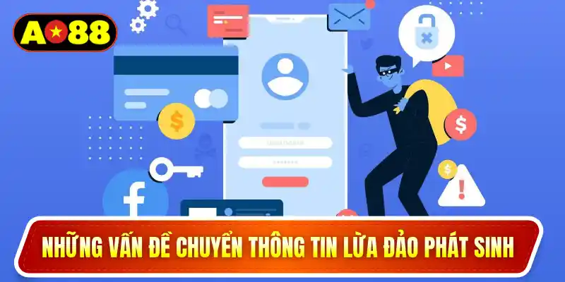 Những vấn đề chuyển thông tin lừa đảo phát sinh