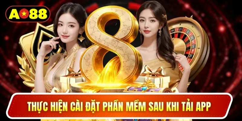 Thực hiện cài đặt phần mềm sau khi tải app 