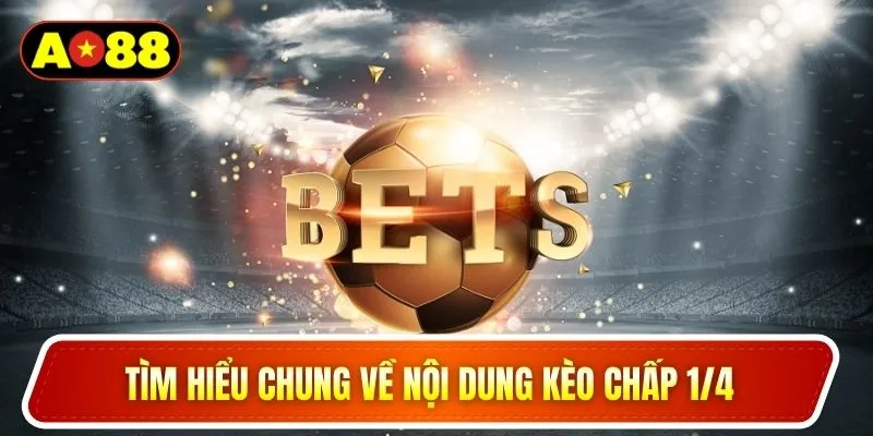 Tìm hiểu chung về nội dung kèo chấp 1/4