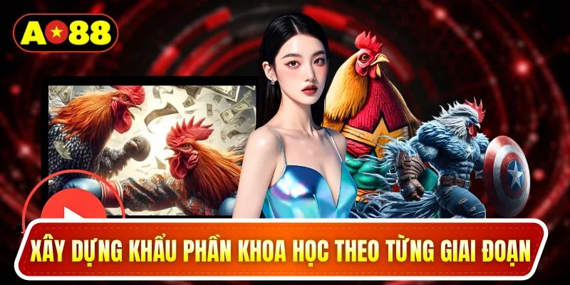 Xây dựng khẩu phần khoa học theo từng giai đoạn